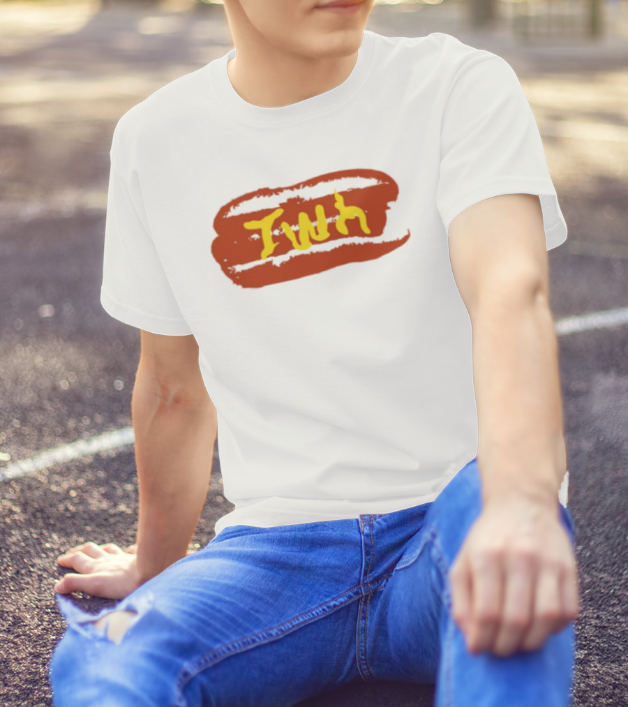 Turtle With Hat TWH Hot Dog T-Shirt