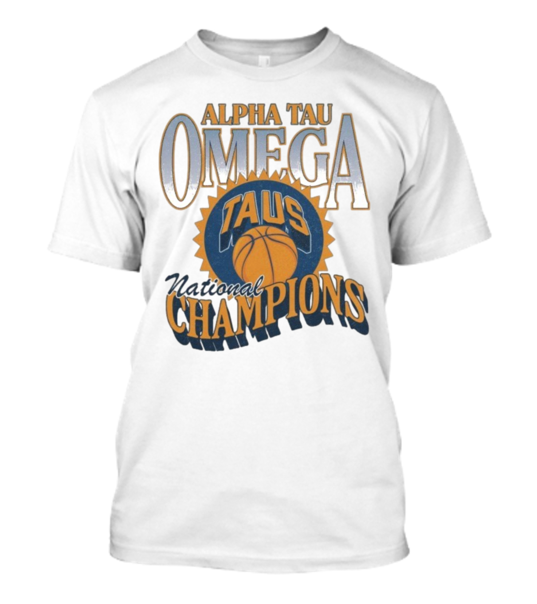 Alpha Tau Omega TAUS National Champions Basketball T-Shirt