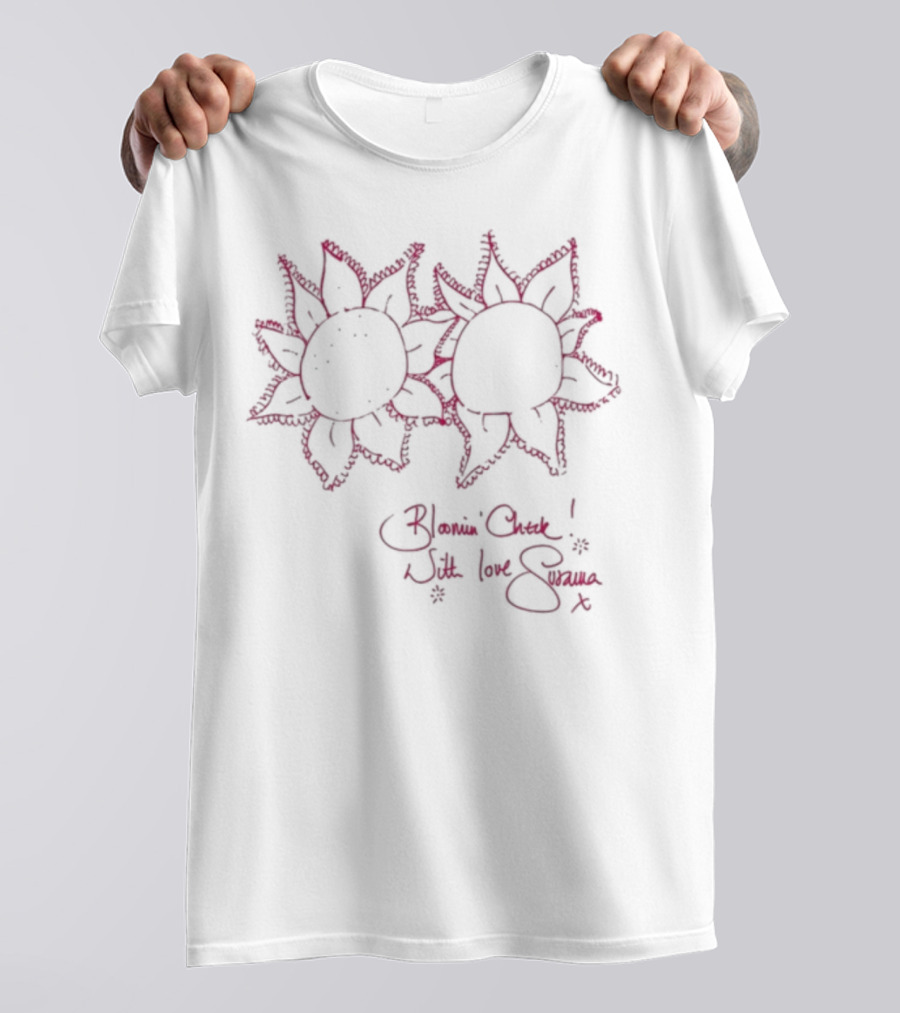Bloomin’ Check Sitt Love Susanna T-Shirt
