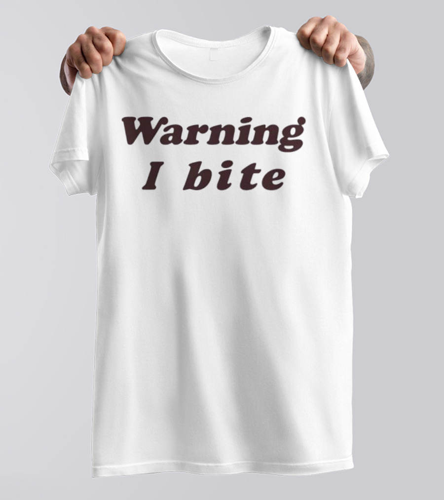 Brooklyn Warning I Bite T-Shirt