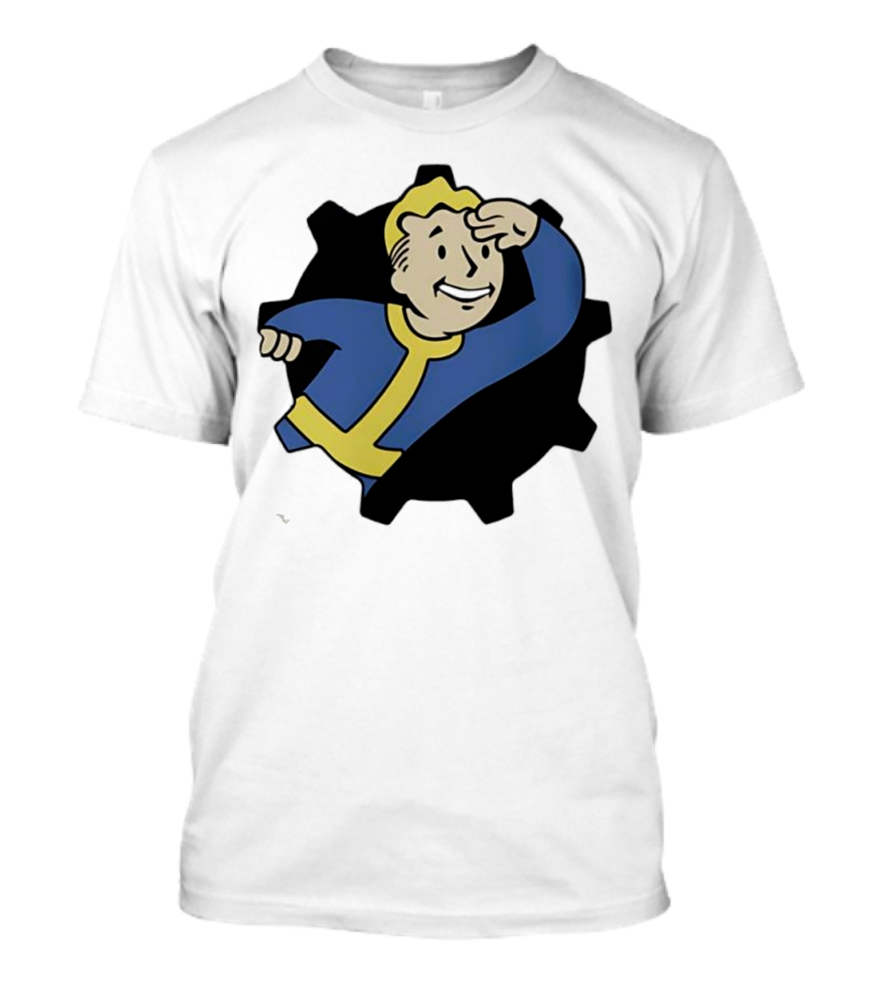 Fallout Vault Boy Lookout Iconic Pose T-Shirt