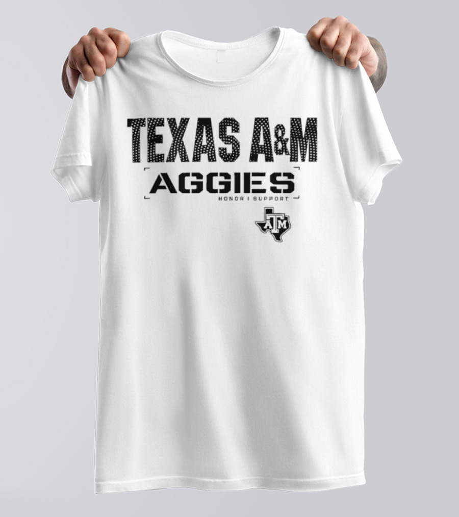 Texas A&M Aggies 2025 Military Appreciation Pre-Game Merch With Helmet And Stars T-Shirt