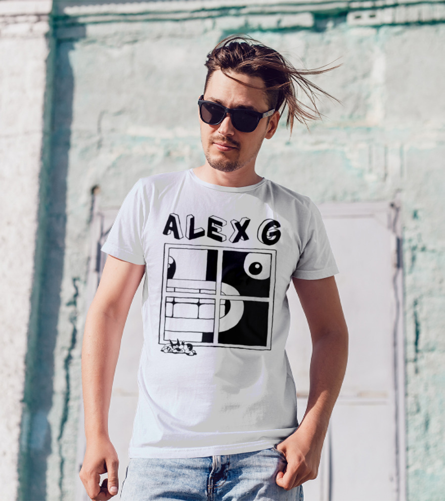 Alex G Concert Tour Music Window Design T-Shirt
