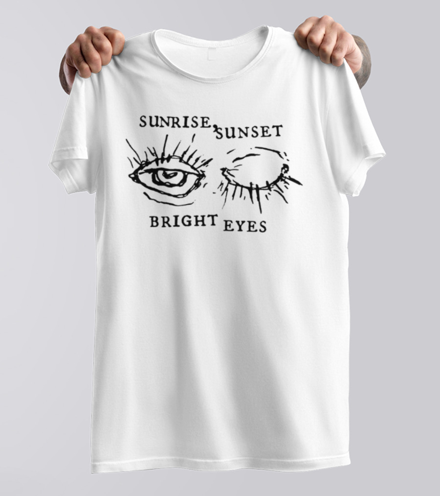 Bright Eyes Sunrise Sunset Youth Lagoon Collaboration T-Shirt