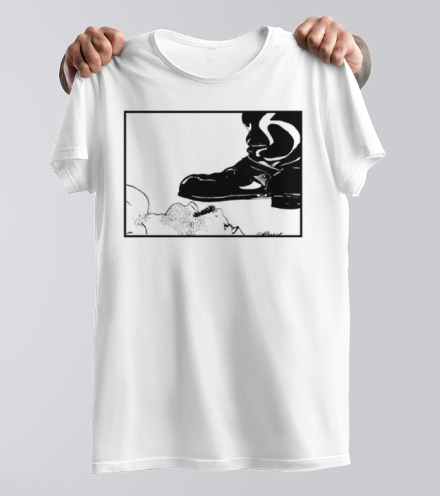 Gay Leather Boot LGBTQ Boseck Bondage Pride T-Shirt