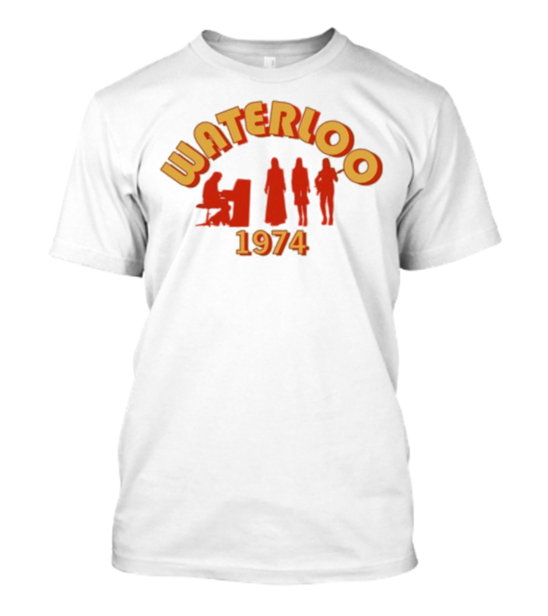 ABBA Waterloo 1974 Silhouettes T-Shirt