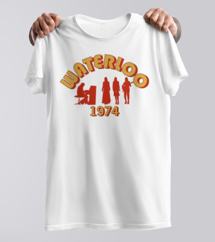 ABBA Waterloo 1974 Silhouettes T-Shirt