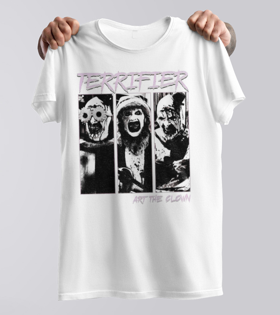 Terrifier Art The Clown Horror Halloween Spooky Clown T-Shirt