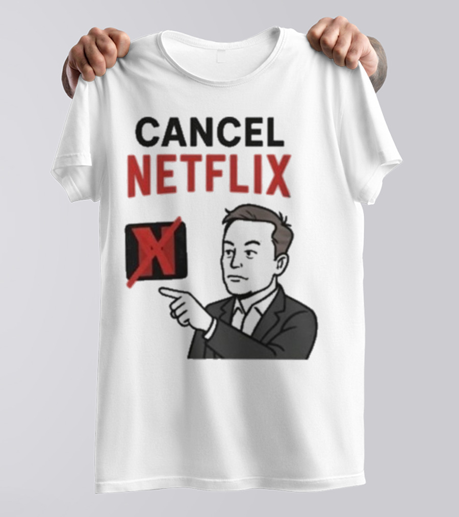 Cancel Netflix Elon Musk Meme Viral Support T-Shirt