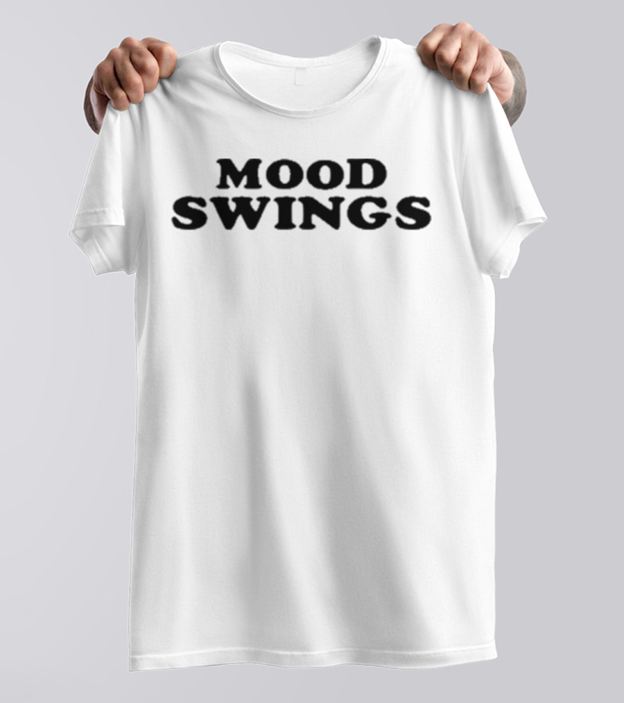 Henry Moodie Mood Swings Retro Style Lettering T-Shirt