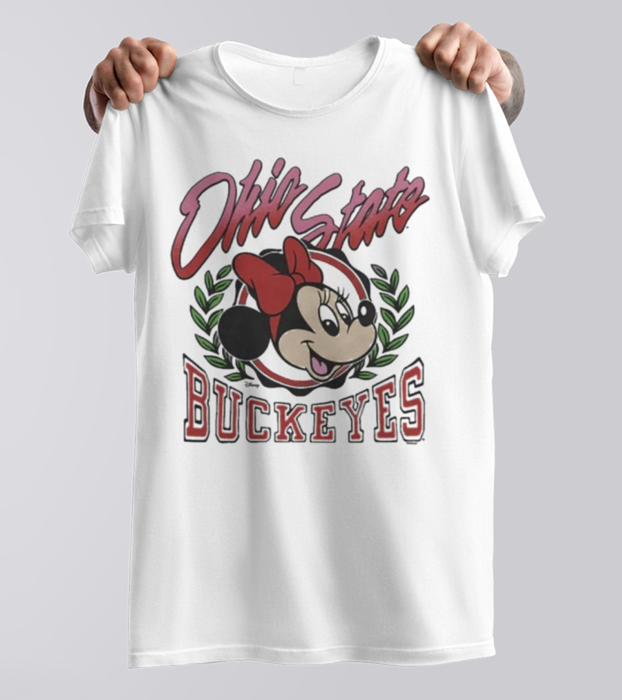 Ohio State Buckeyes Minnie Mouse Disney Collab T-Shirt