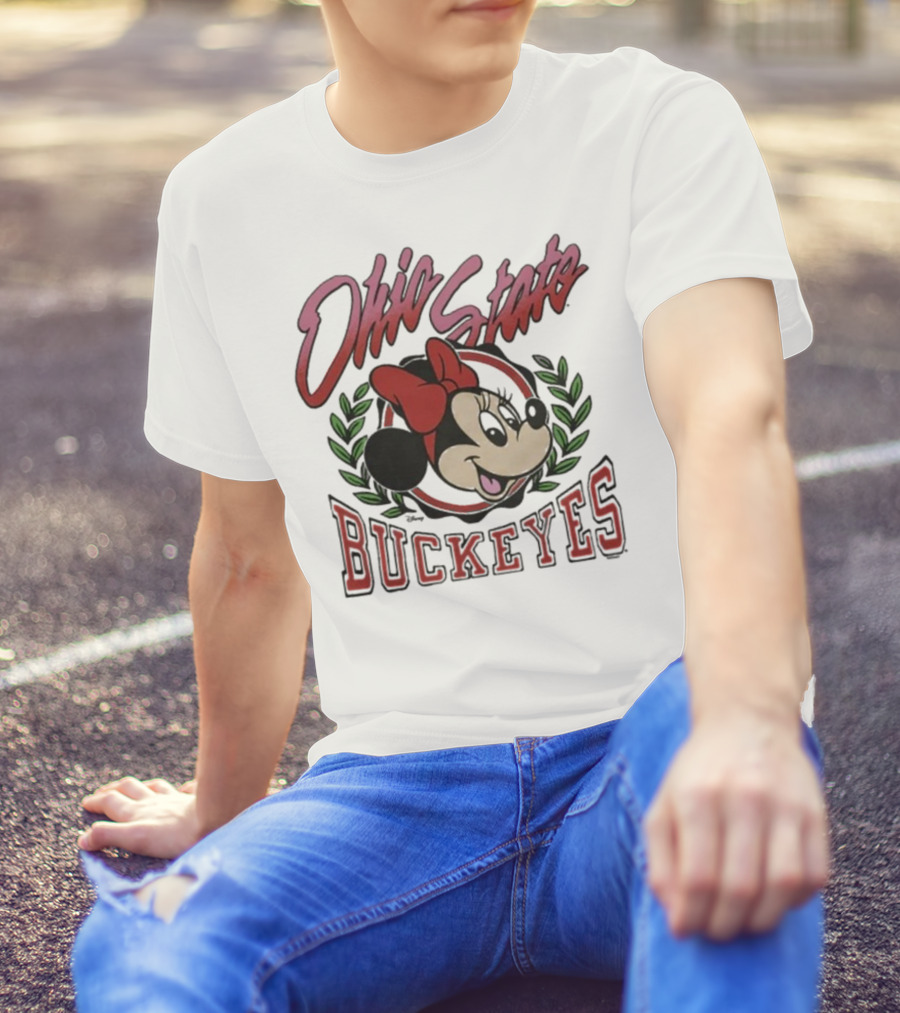 Ohio State Buckeyes Minnie Mouse Disney Collab T-Shirt
