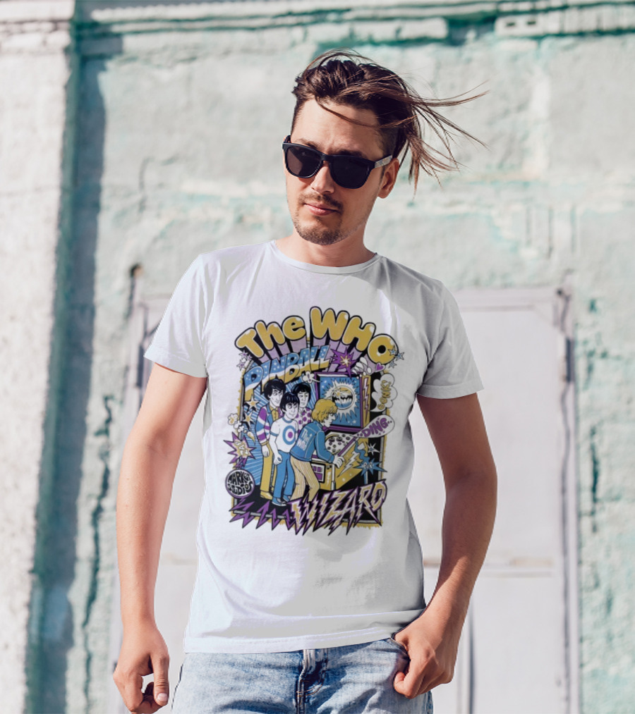 The Who Pinball Wizard Market Studios Collaboration T-Shirt