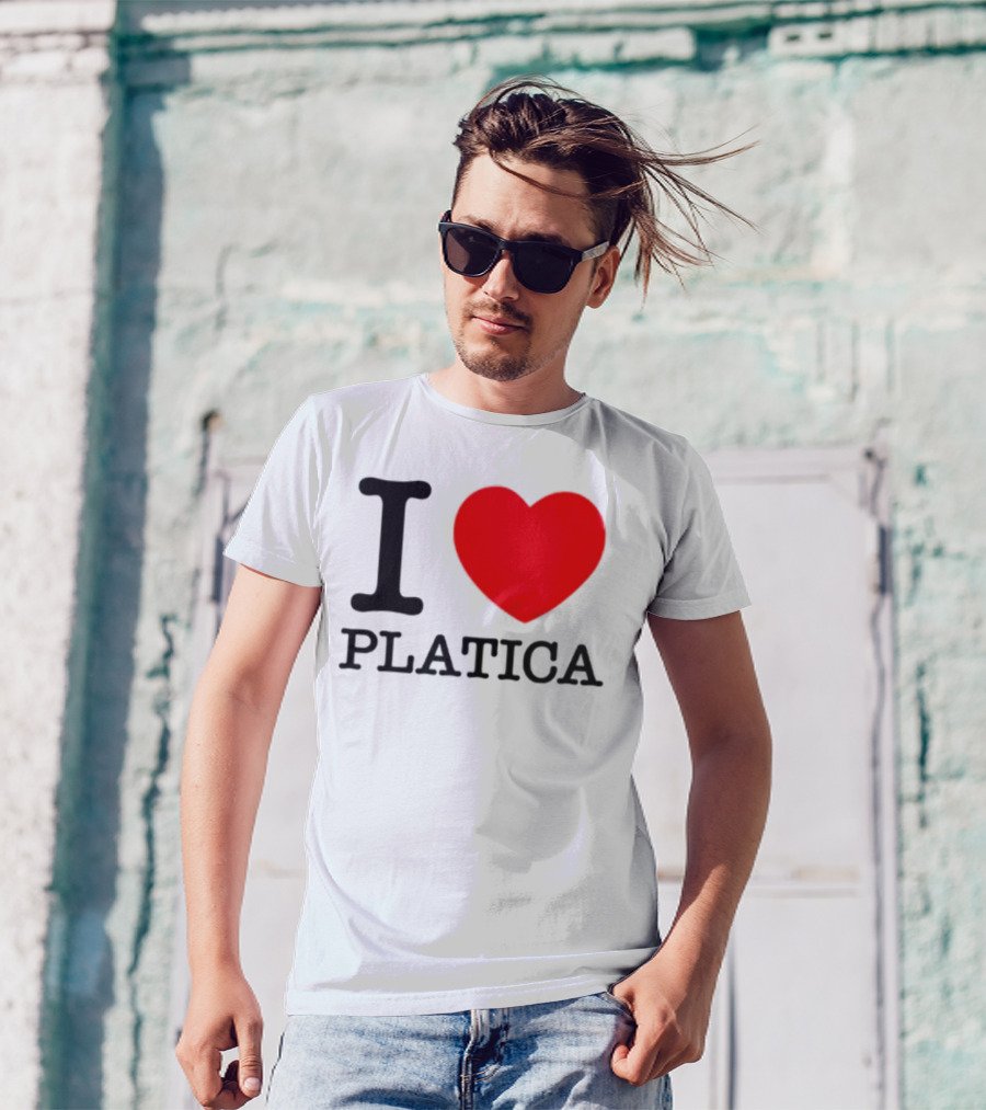 I Heart Platica Conversation Enthusiast T-Shirt