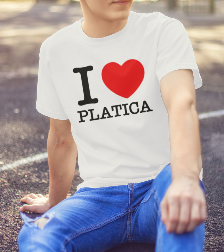 I Heart Platica Conversation Enthusiast T-Shirt