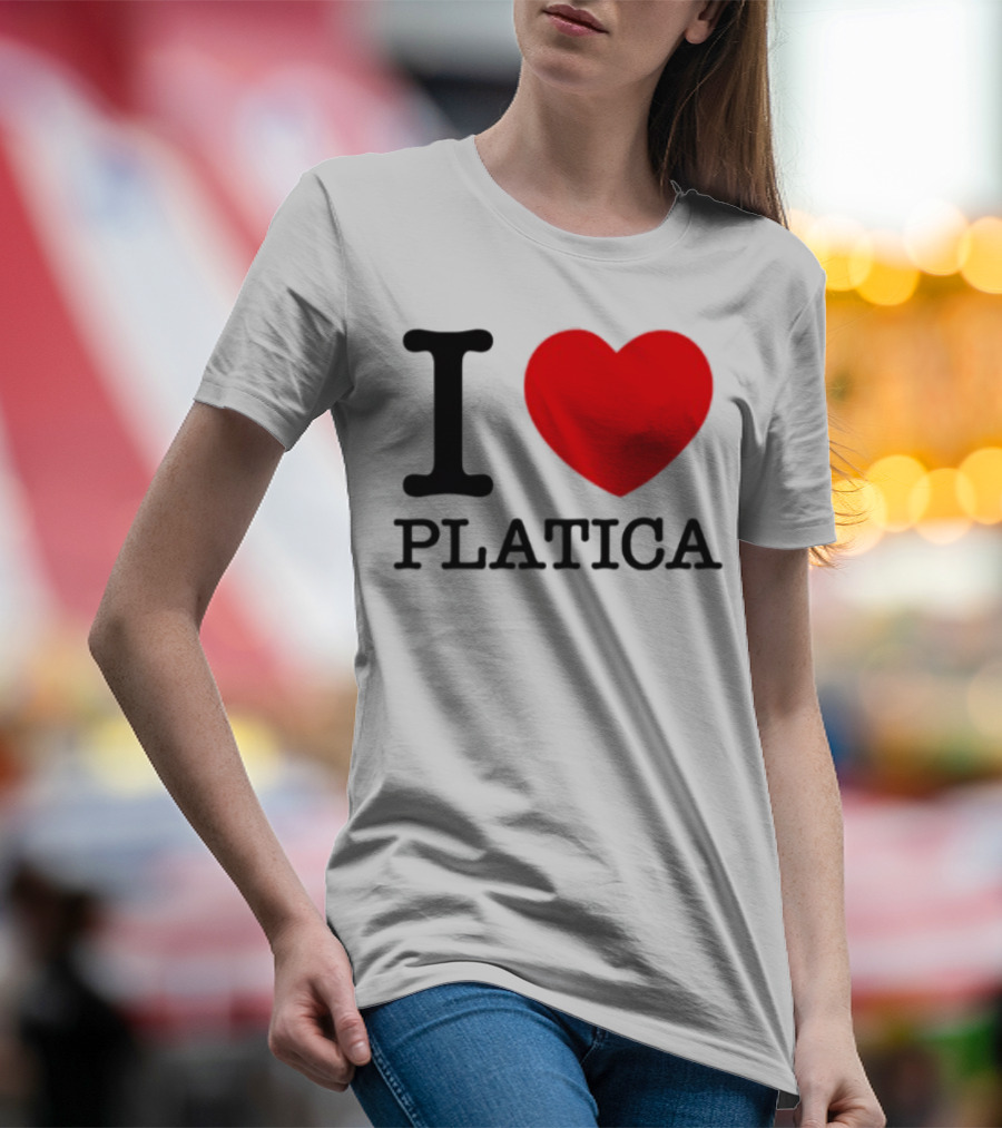 I Heart Platica Conversation Enthusiast T-Shirt