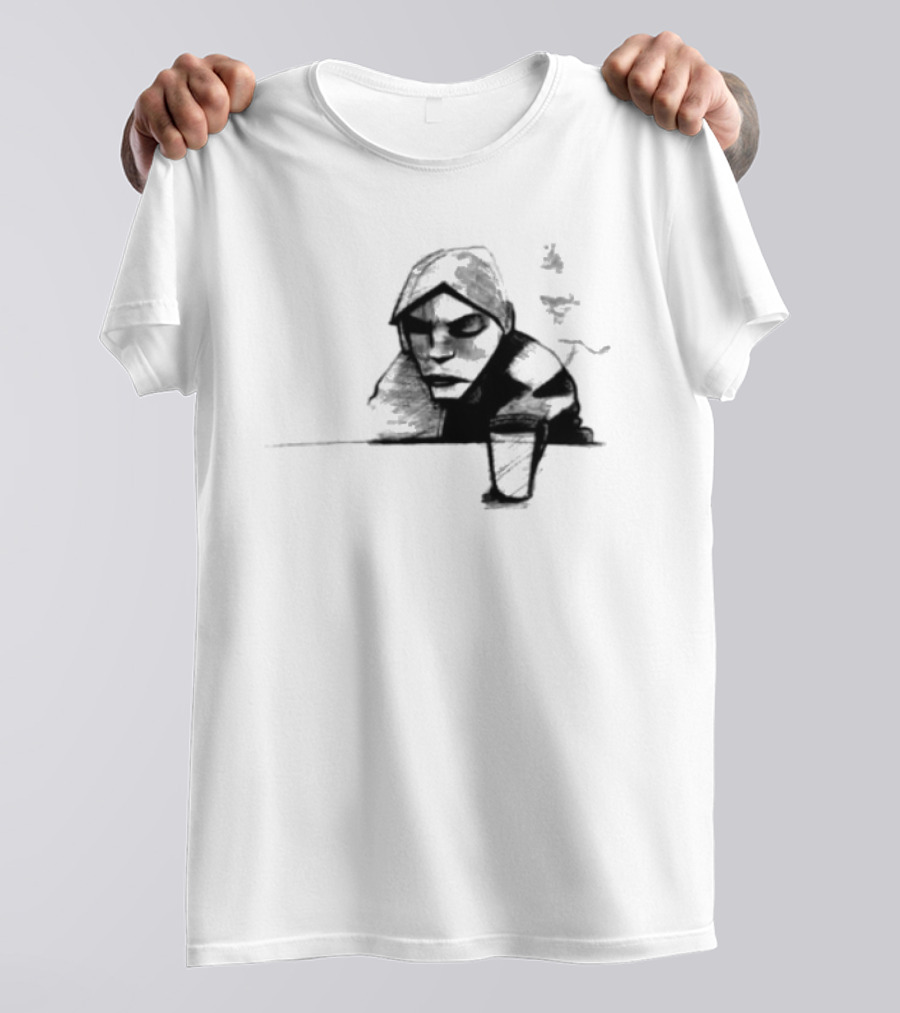 Hyperdub Burial Untrue Album Cover Design T-Shirt