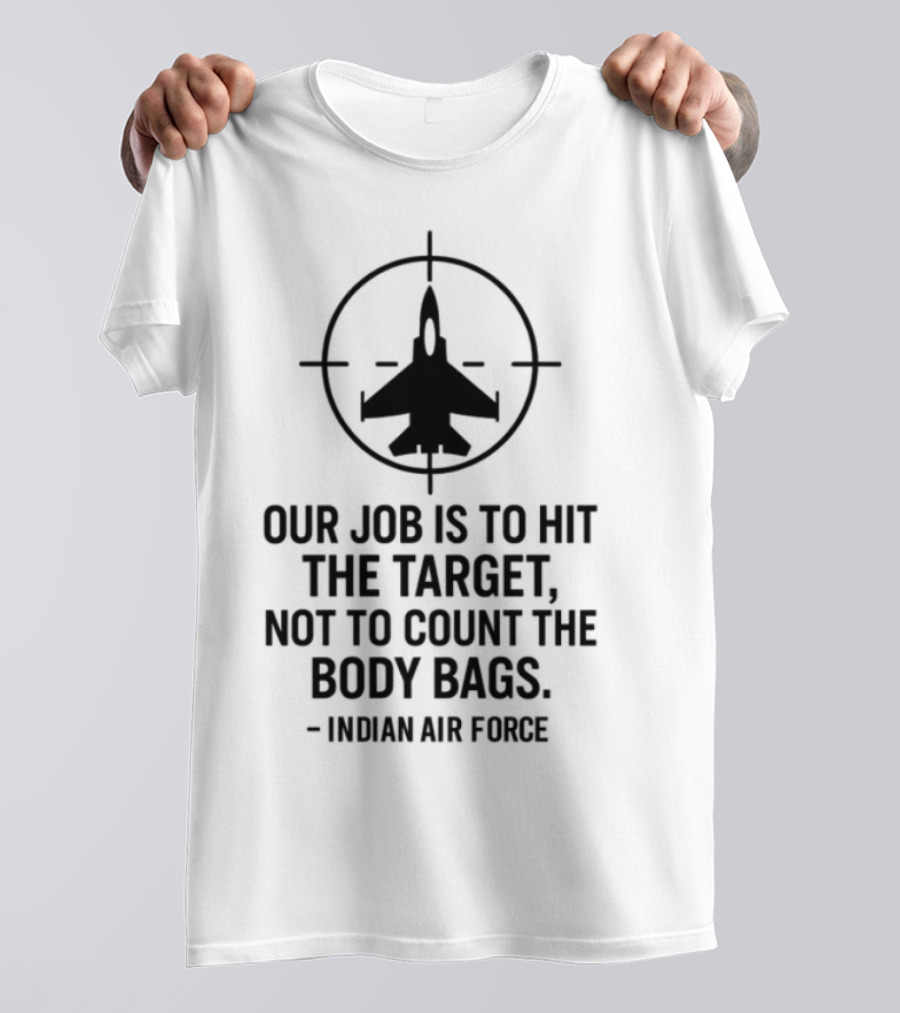 Our Job Is To Hit The Target Sniper The Punisher T-Shirt