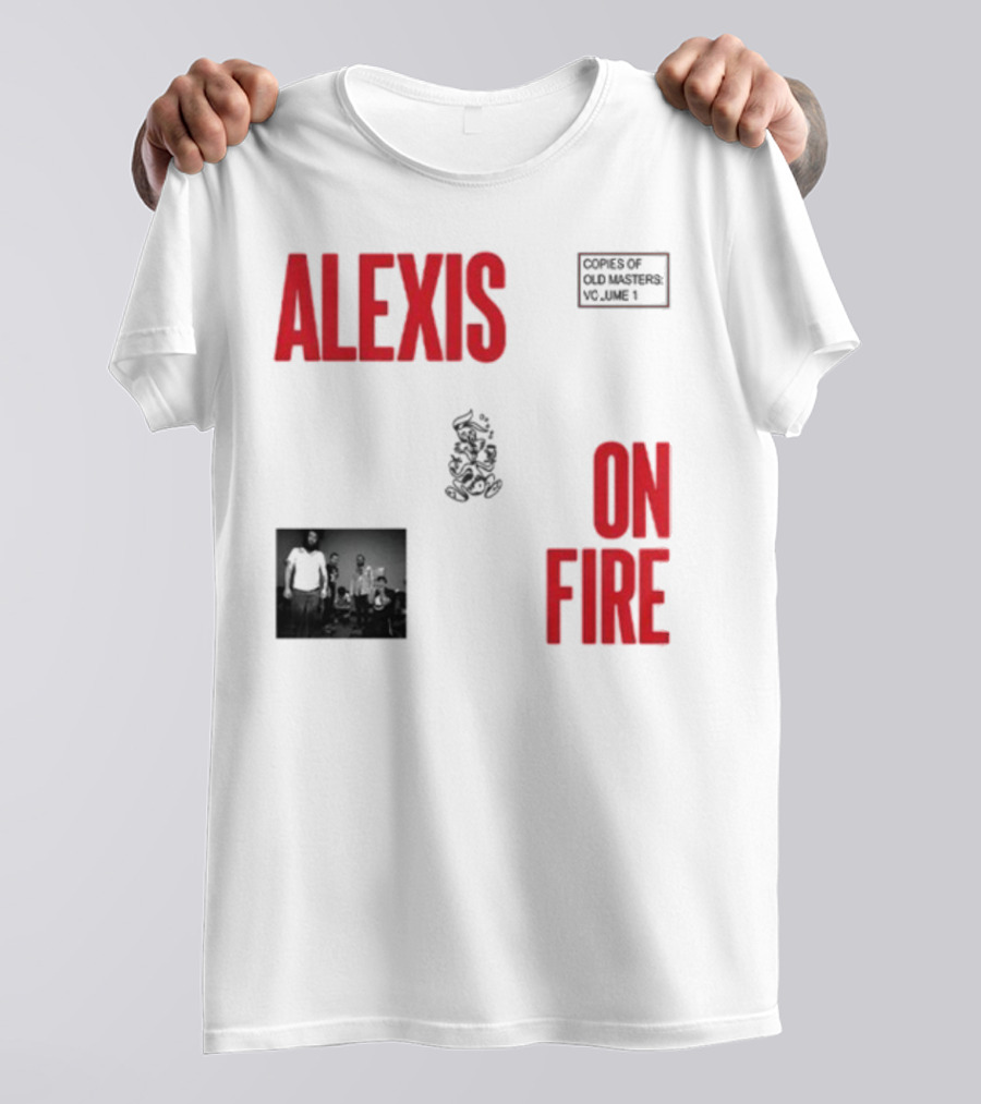 Alexisonfire Alexis On Fire Barbarian Band Photo T-Shirt