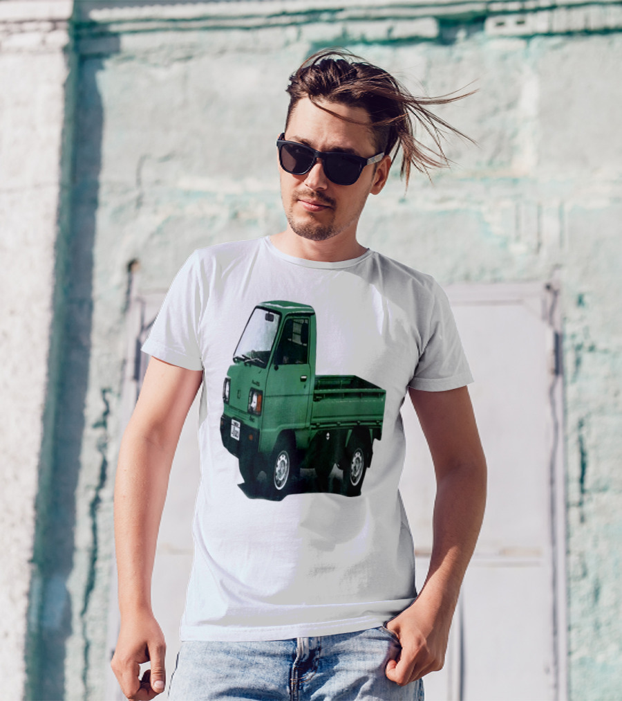 Henry Johnson Truck Green Retro Kei Mini Truck Classic Vintage Vehicle Japan T-Shirt
