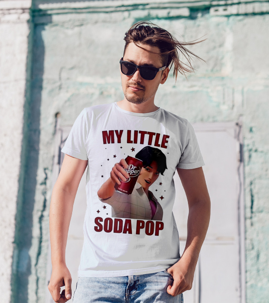 My Little Soda Pop Dr. Pepper Anime Character T-Shirt