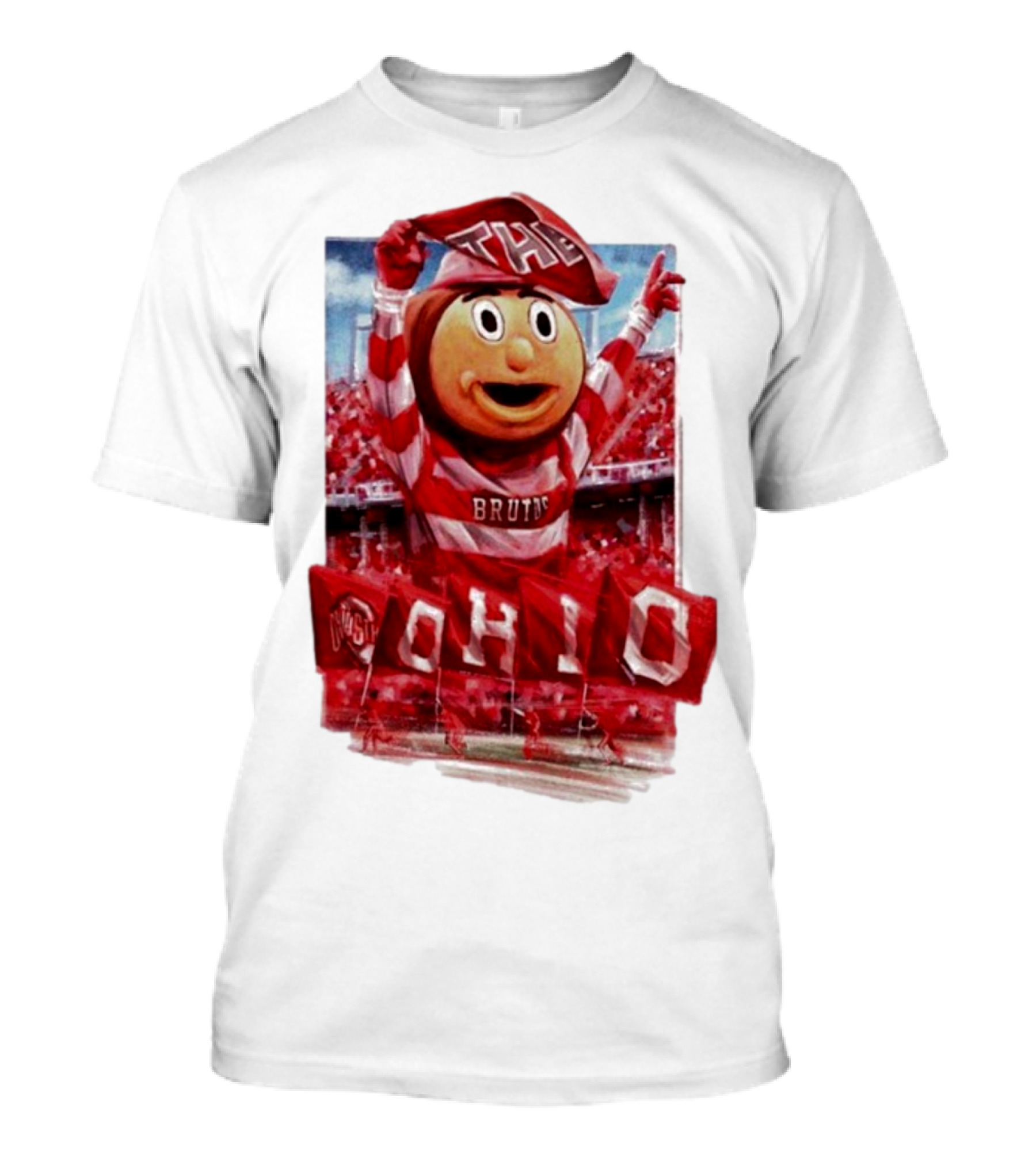 Ohio State Buckeyes Brutus Mascot At Ohio Stadium Event T-Shirt