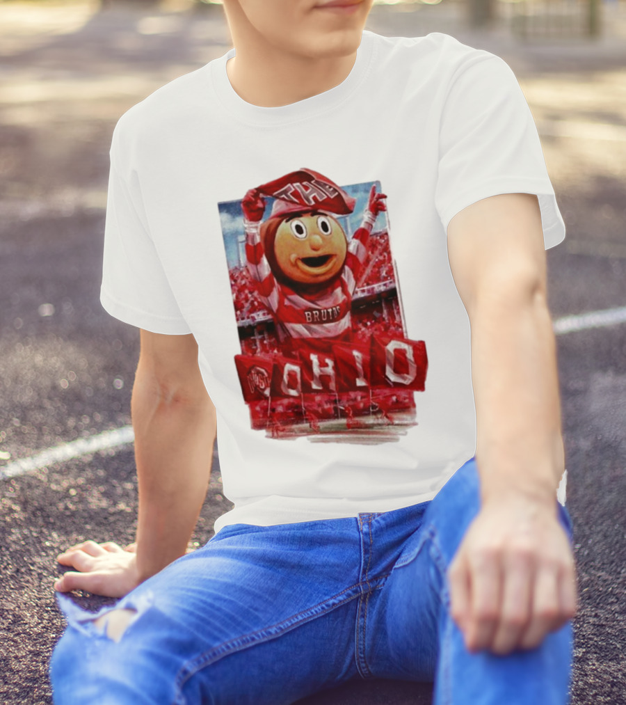 Ohio State Buckeyes Brutus Mascot At Ohio Stadium Event T-Shirt