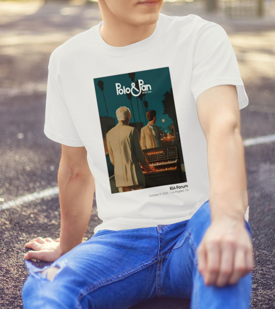 Polo & Pan 2222 Tour October 3 2025 Inglewood CA Event T-Shirt