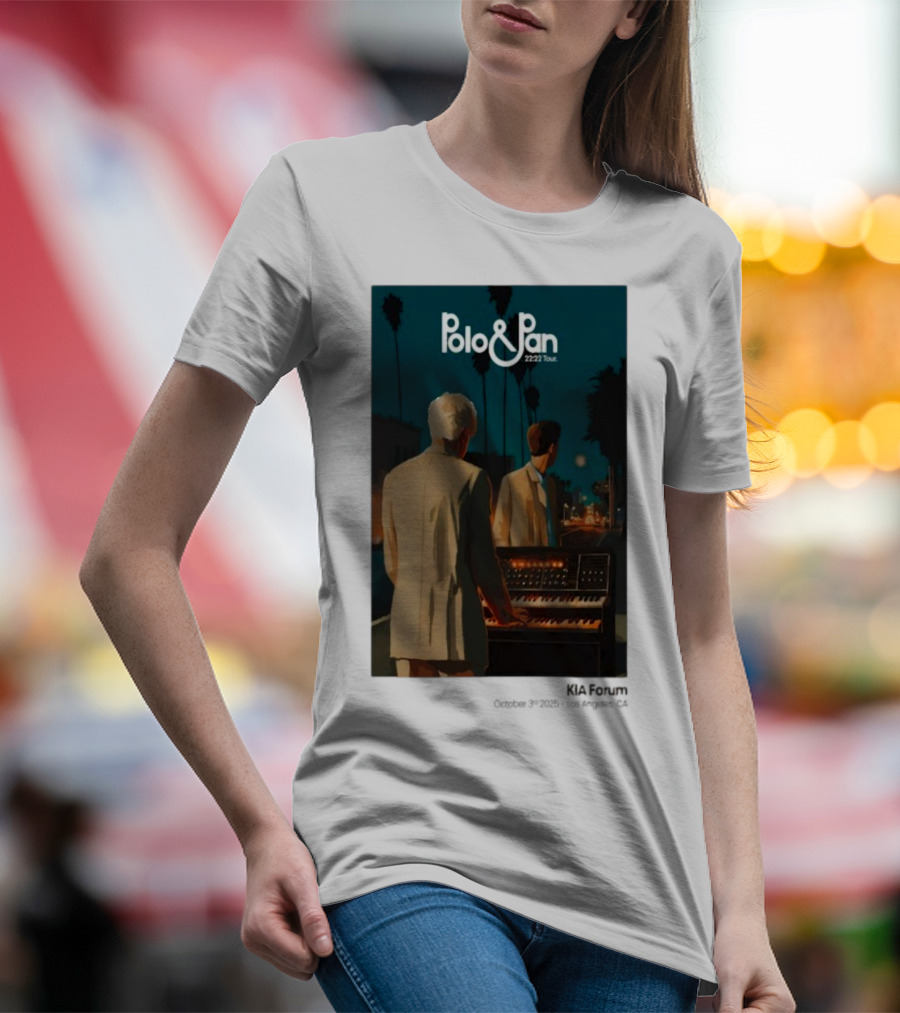 Polo & Pan 2222 Tour October 3 2025 Inglewood CA Event T-Shirt