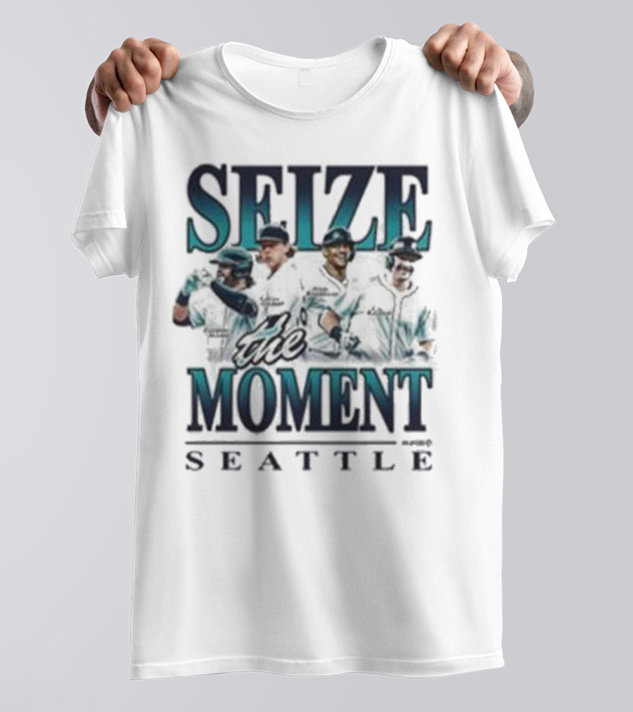 Seize The Moment Seattle Mariners Players T-Shirt