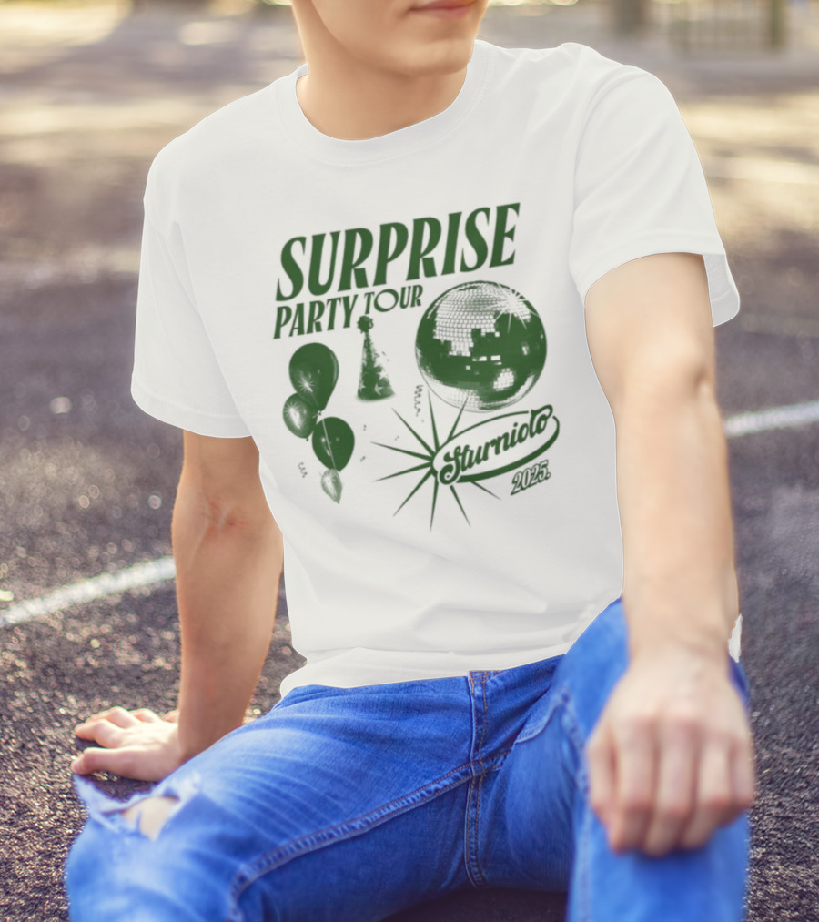 Surprise Party Tour Sturniolo Vibes Balloons And Disco Theme T-Shirt