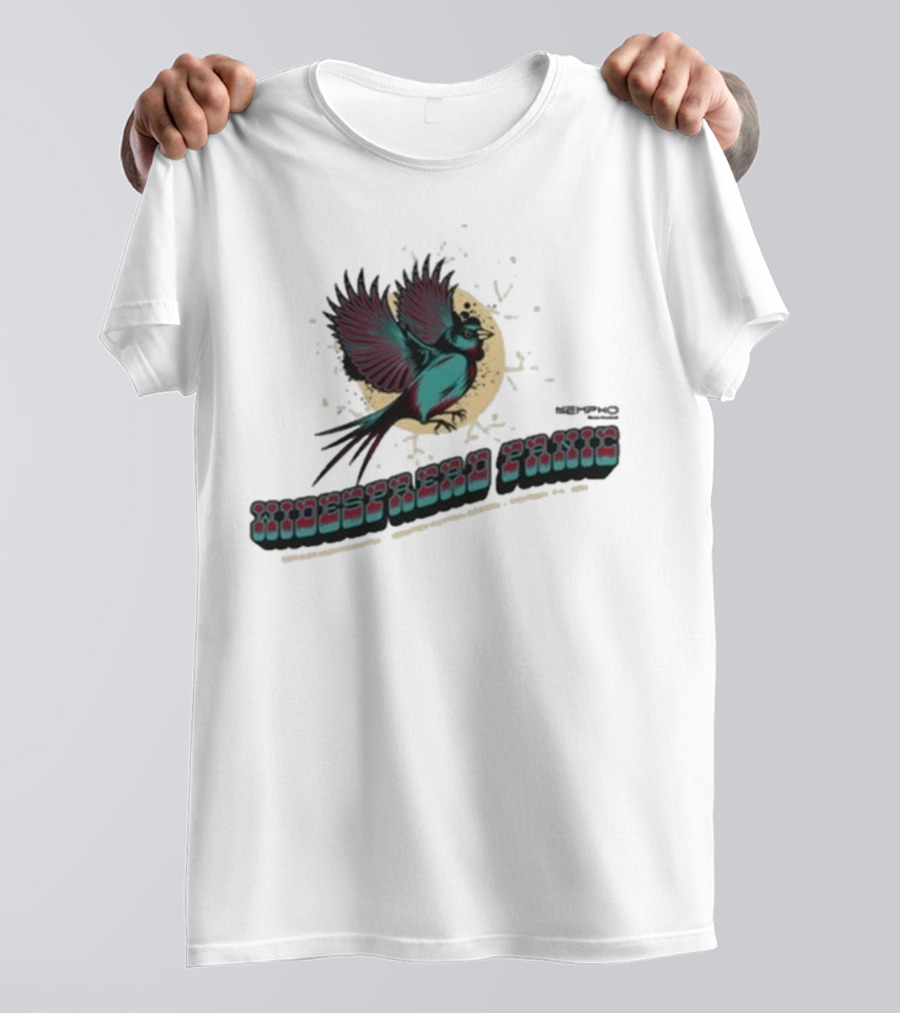 Widespread Panic October 3-4 2025 Mempho Music Festival Memphis TN Bird T-Shirt