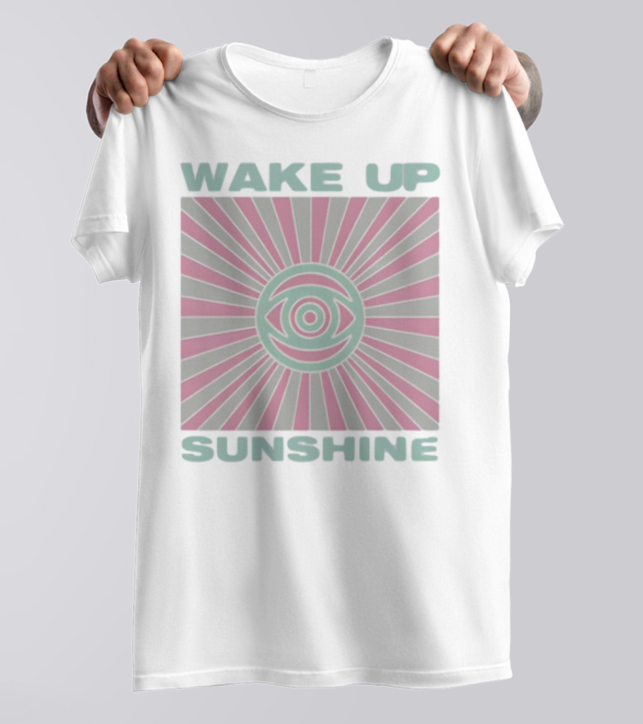 All Time Low Wake Up Sunshine Eye Rays T-Shirt