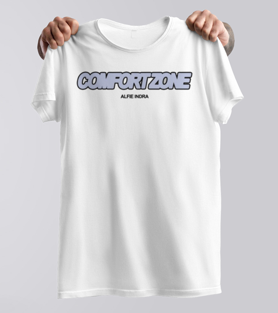 COMFORT ZONE Alfie Indra Music Merchandise T-Shirt