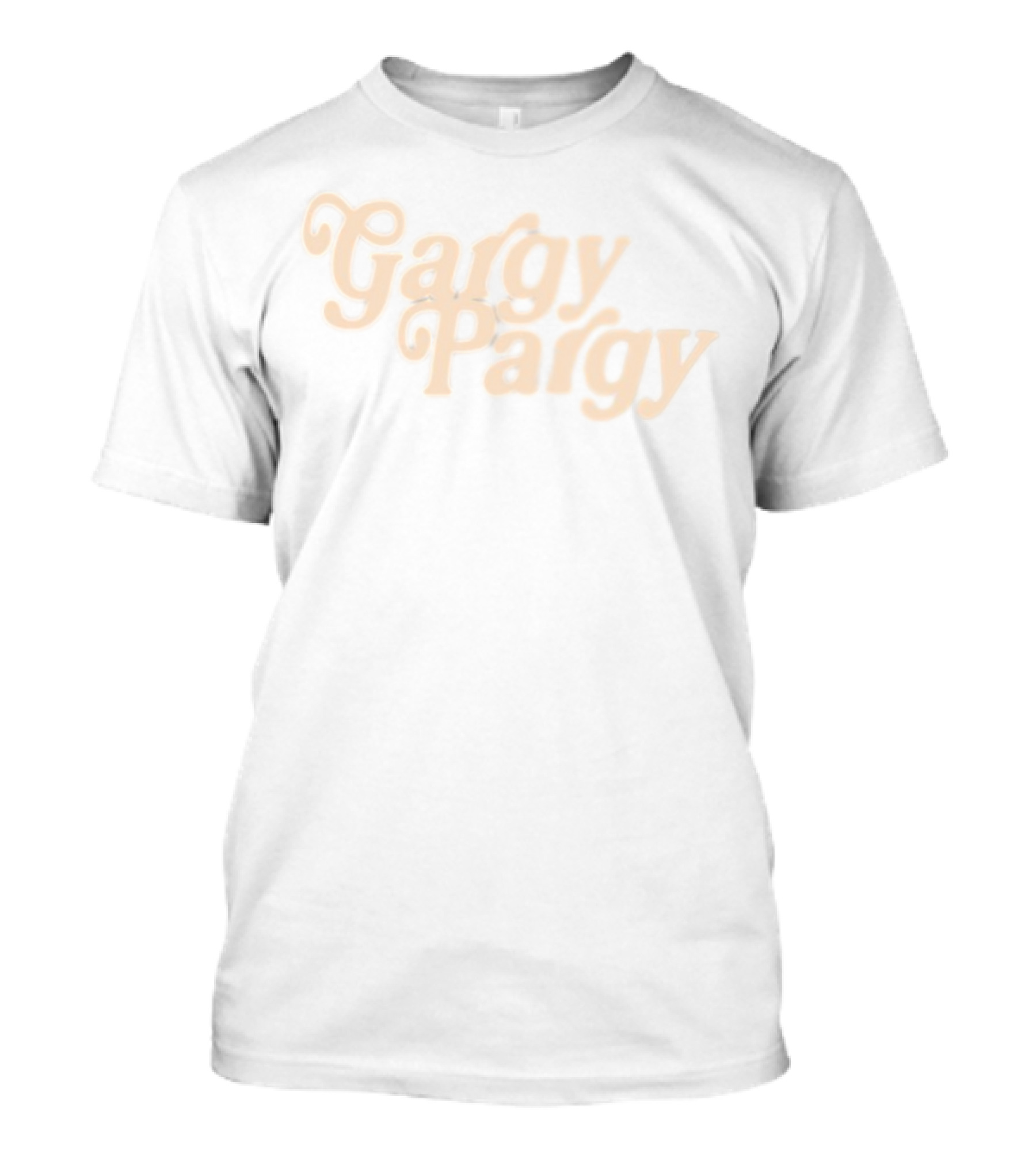 Gargy Pargy Text Design T-Shirt