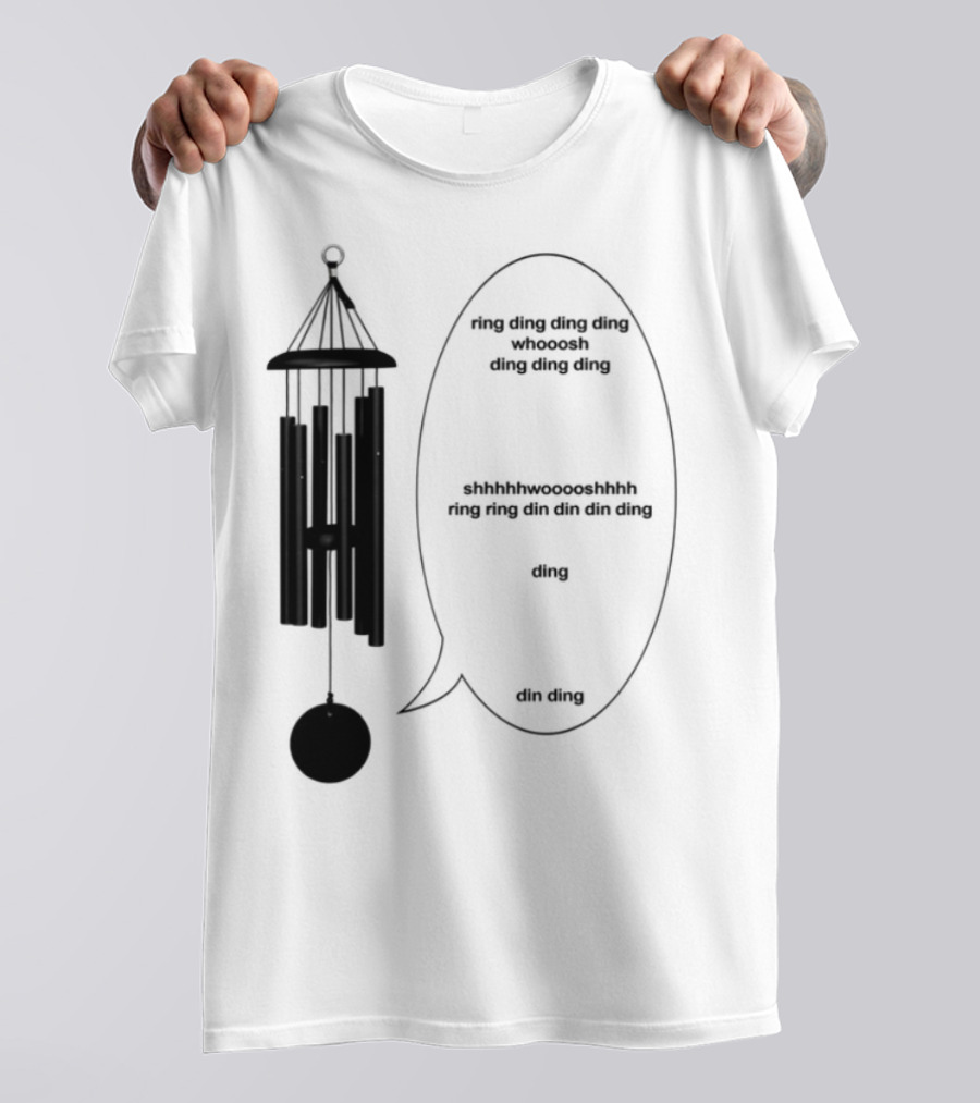 Henry Johnson Whooosh Ring Ding Ding Ding Wind Chime Sound Effect T-Shirt