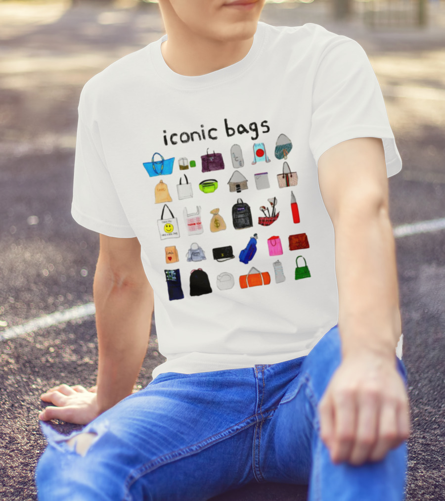 Iconic Bags Featuring Famous And Recognizable Designs And Symbols T-Shirt