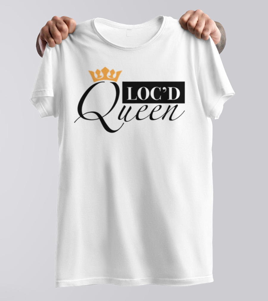 Kendra Kenshay Loc'd Queen Crown Icon T-Shirt
