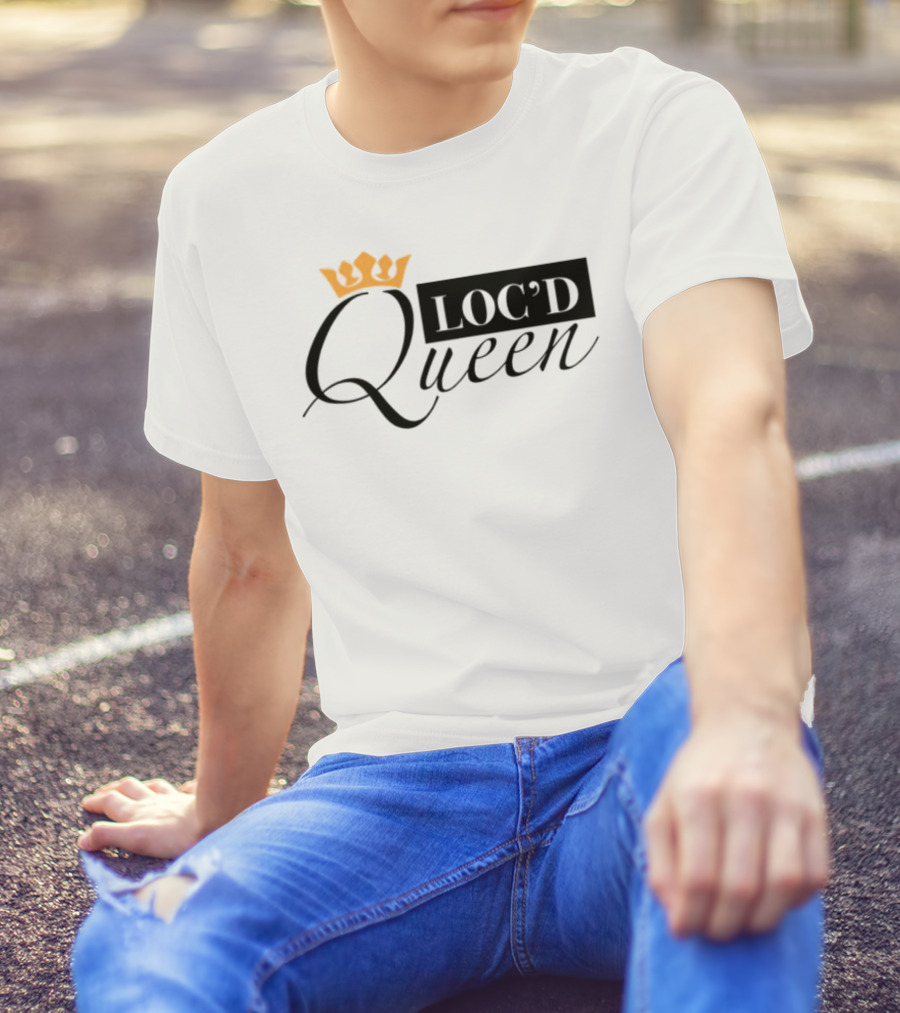 Kendra Kenshay Loc'd Queen Crown Icon T-Shirt