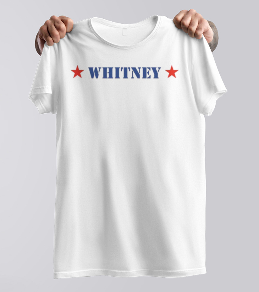 Shaboozey Whitney Vintage Stars Design T-Shirt
