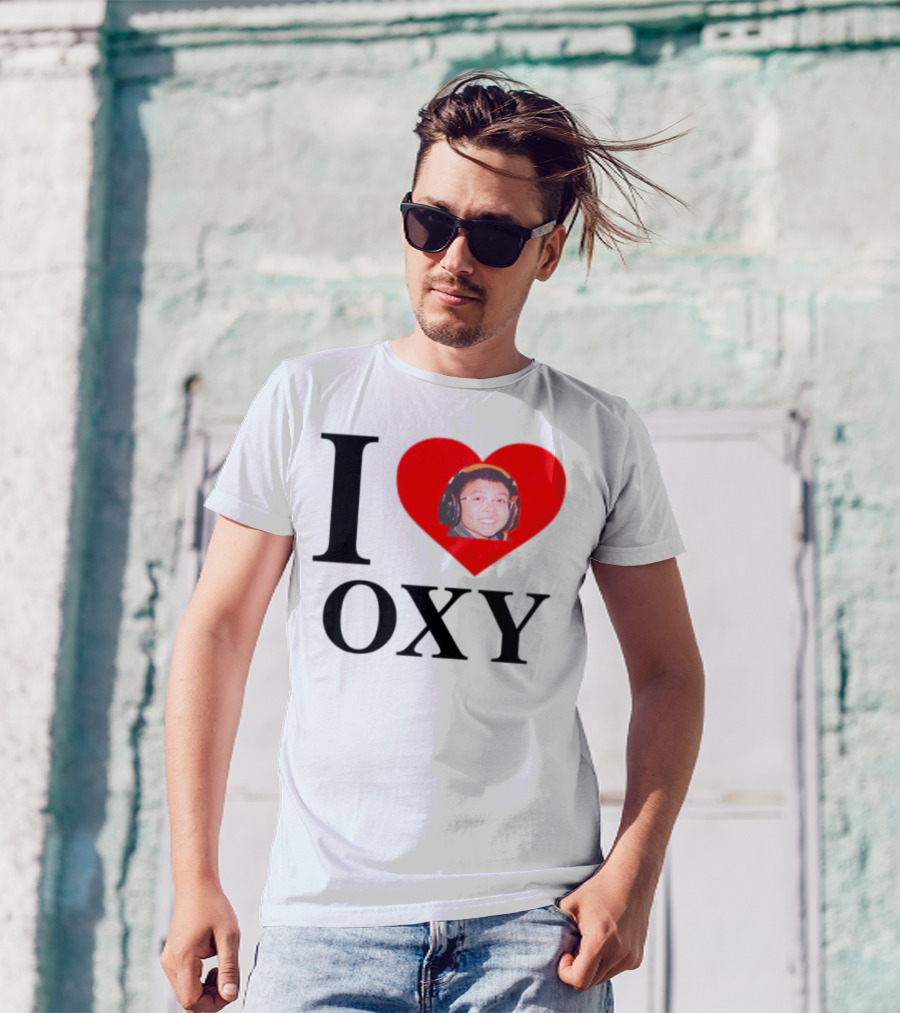V1c I Heart Oxy Kid Headphones T-Shirt