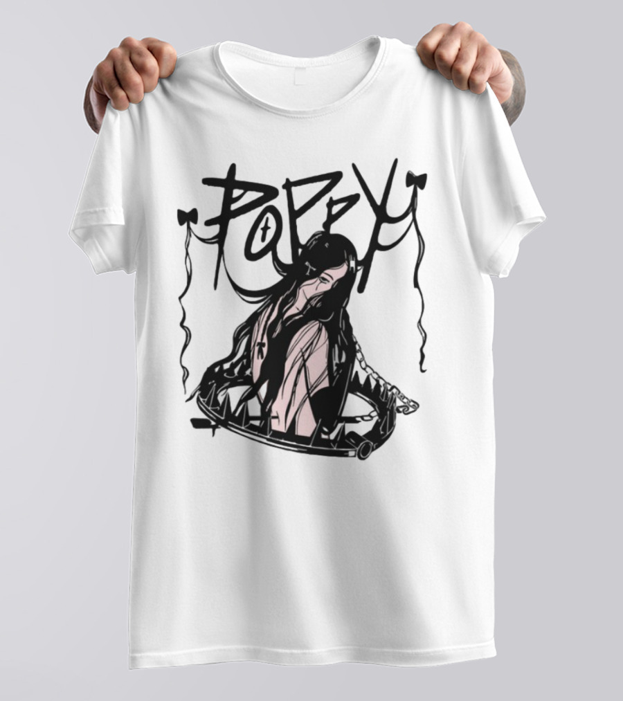 Poppy Bear Trap Enigmatic Dark Aesthetic T-Shirt