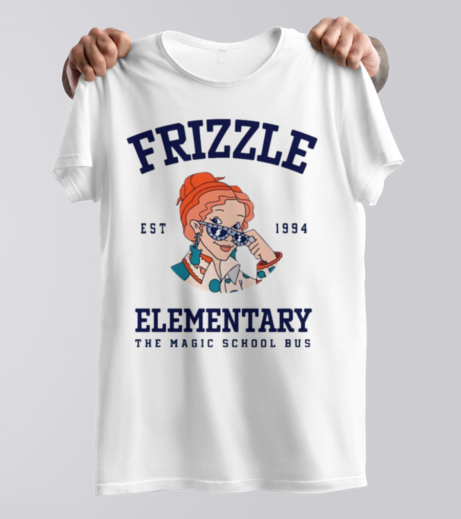 Frizzle Elementary The Magic School Bus Est 1994 Retro Style T-Shirt