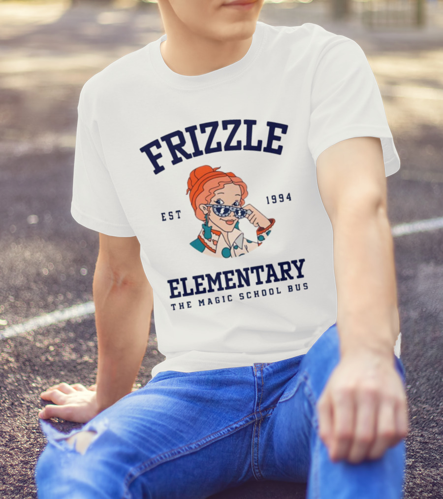 Frizzle Elementary The Magic School Bus Est 1994 Retro Style T-Shirt