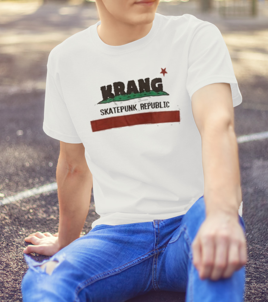Krang Skatepunk Republic California Star T-Shirt