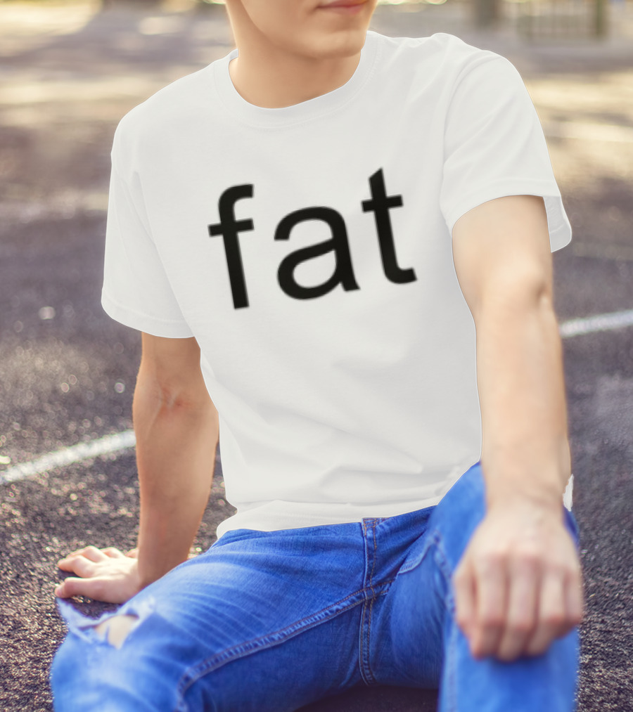 Lawrence Chaney Fat Summer Retro Bold Lettering T-Shirt