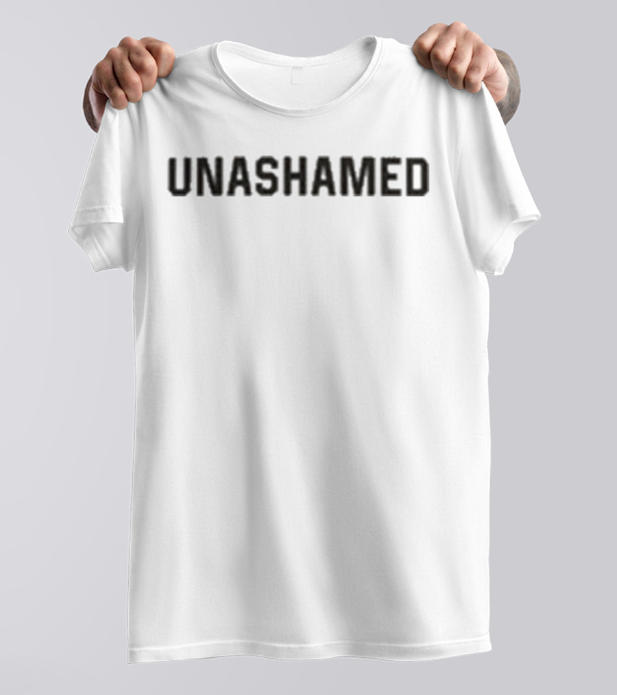Lecrae Unashamed Bold Lettering Motivational Artwork T-Shirt