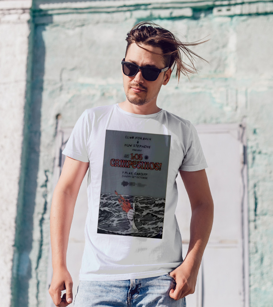 CLWB Ifor Bach Huw Stephens Present Los Campesinos Y Plas Cardiff Sunday 12th October T-Shirt