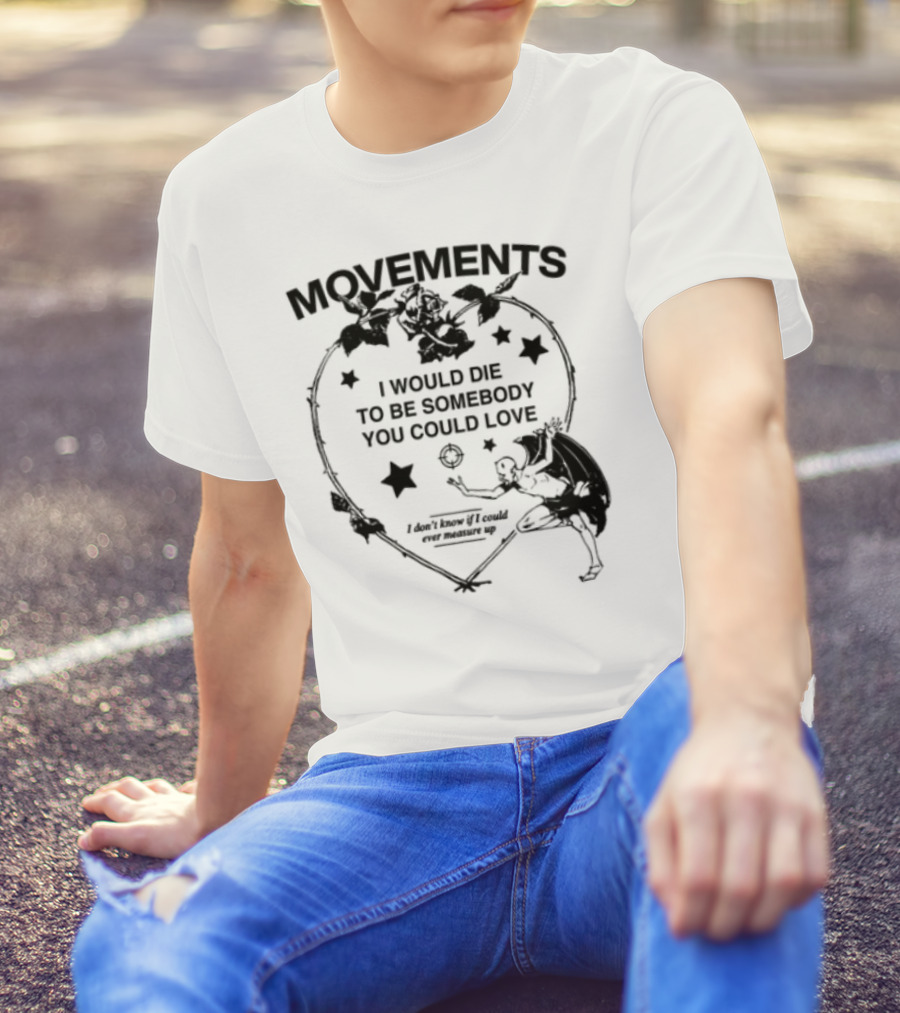 Movements Devil Tightrope Walking On Water Surrounded By Solitude T-Shirt