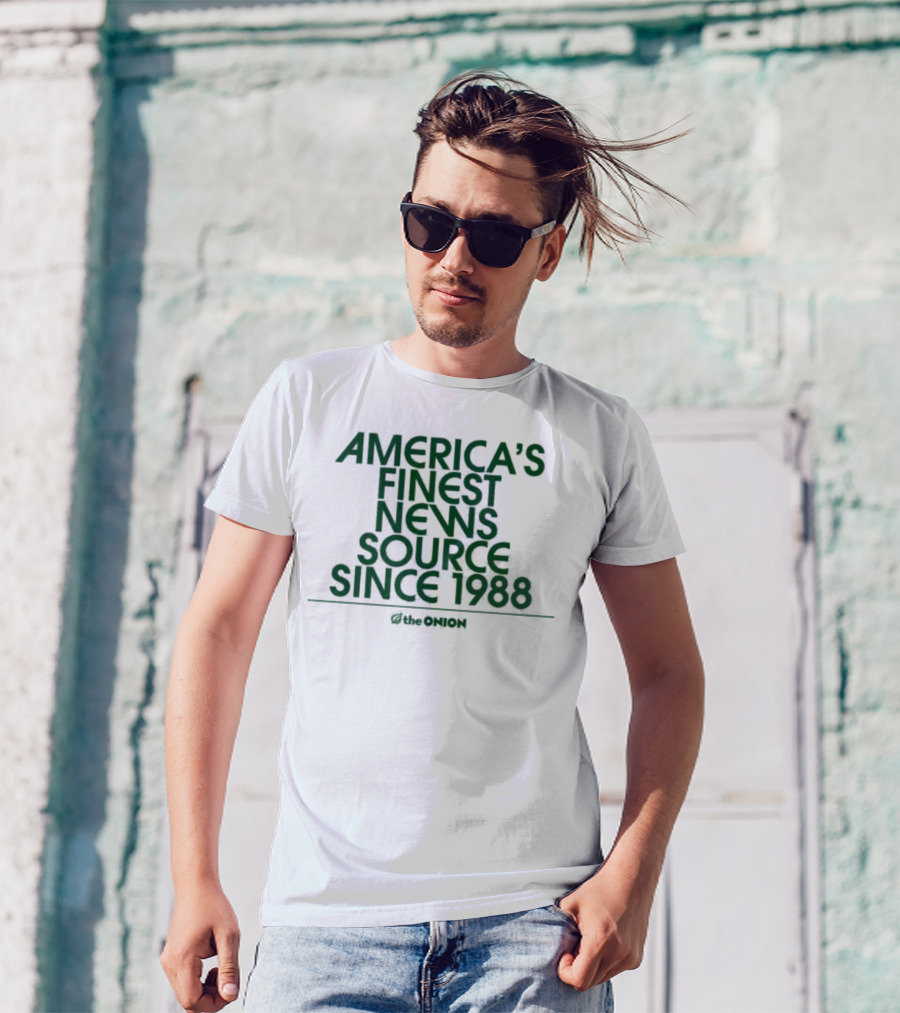 America's Finest News Source Since 1988 The Onion T-Shirt